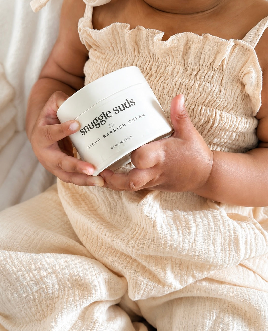 cloud barrier cream jar