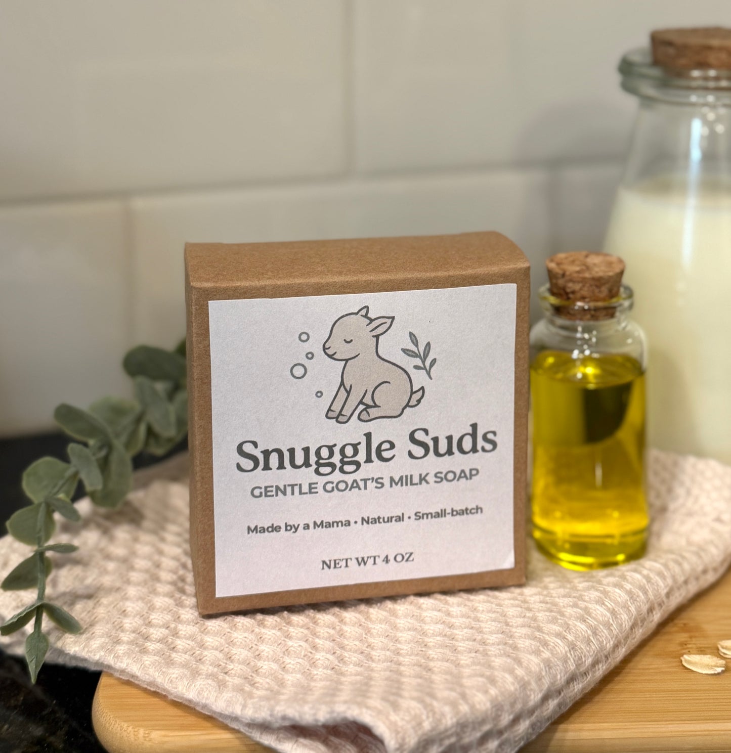 The Olive Bar – Minimalist Goat Milk Soap with Extra Virgin Olive Oil