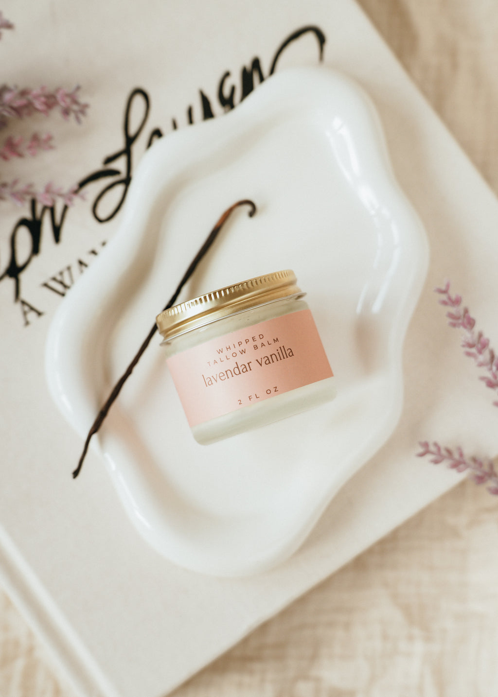 Lavender Vanilla Whipped Tallow Balm