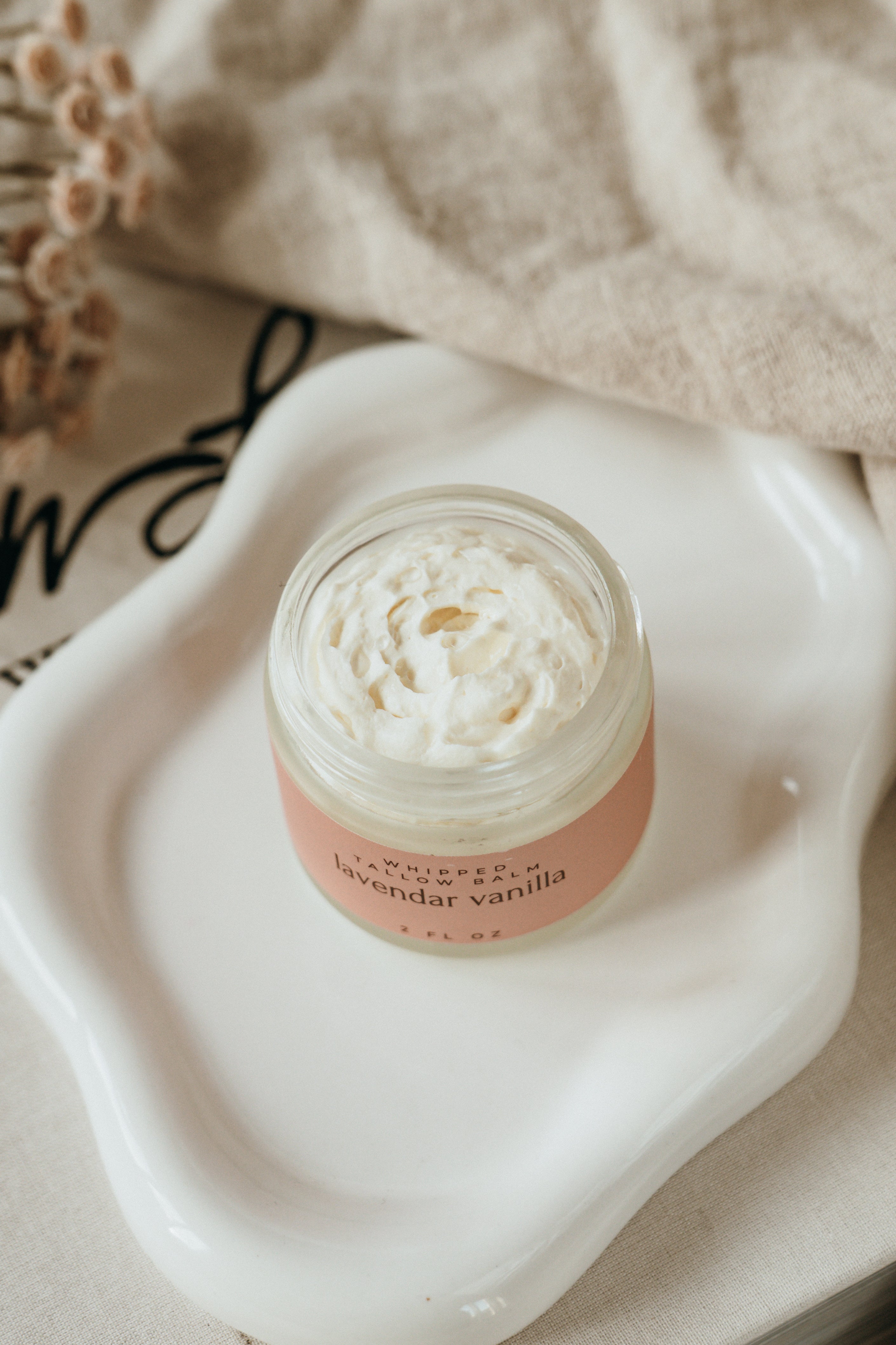Lavender Vanilla Whipped Tallow Balm