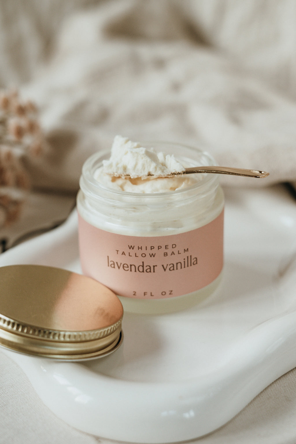 Lavender Vanilla Whipped Tallow Balm