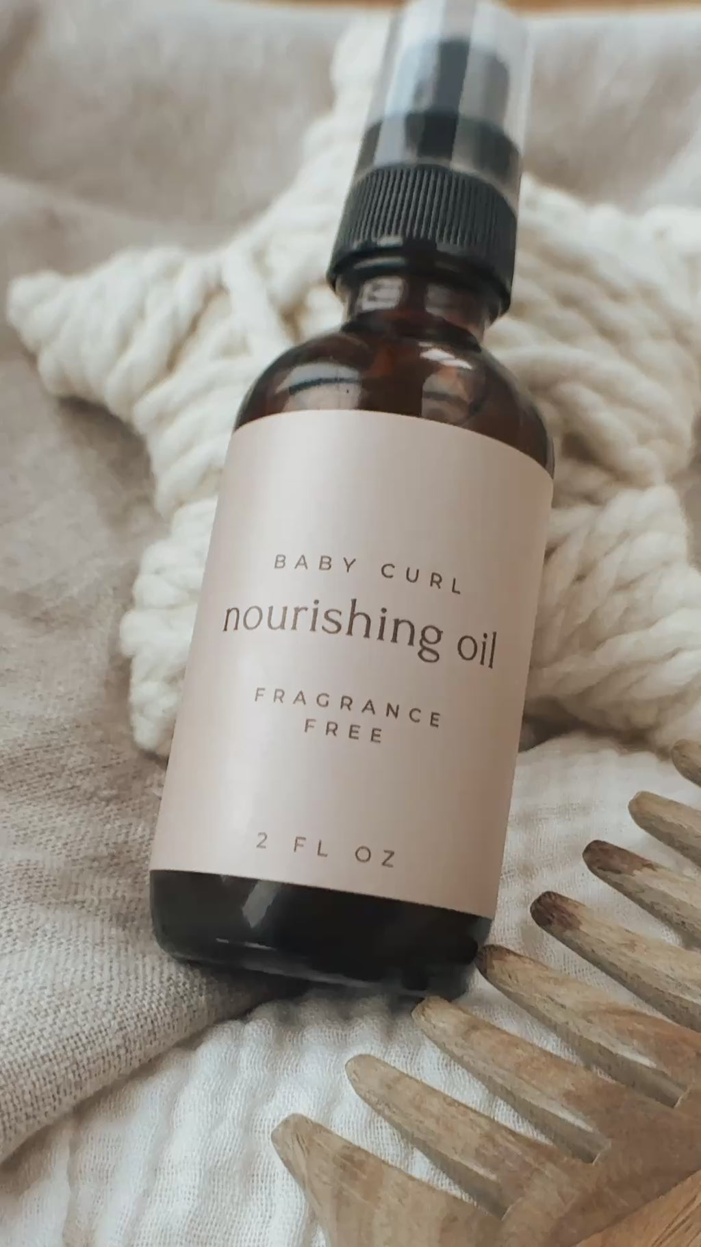 Baby Curl Nourishing Hair Oil
